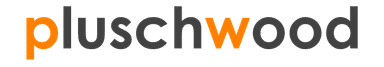 Plusch Wood Logo